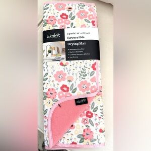 Pack of 2 Colordrift Reversible Drying Mat absorbent